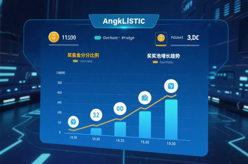 奖池金额和奖金分配数据图